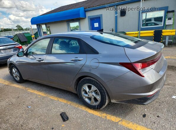 KMHLL4AGXMU072017 2021 HYUNDAI ELANTRA Gray უკანა მარცხენა