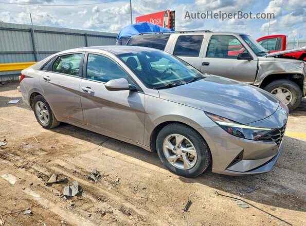 KMHLL4AGXMU072017 2021 HYUNDAI ELANTRA Gray წინა მარჯვენა
