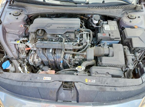 KMHLL4AGXMU072017 2021 HYUNDAI ELANTRA Gray უკანა სალონის ხედი