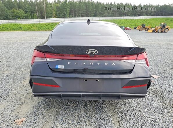 KMHLL4DG0RU640150 2024 HYUNDAI ELANTRA Black Հետևի տեսք