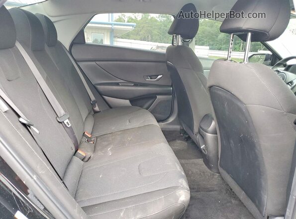 KMHLL4DG0RU640150 2024 HYUNDAI ELANTRA Black Հետևի նստատեղերի տեսք
