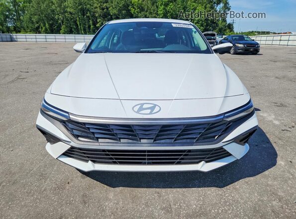 KMHLL4DG0SU036104 2025 HYUNDAI ELANTRA Белый Вид спереди