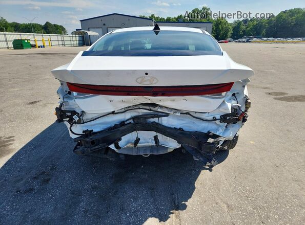 KMHLL4DG0SU036104 2025 HYUNDAI ELANTRA Белый Вид сзади