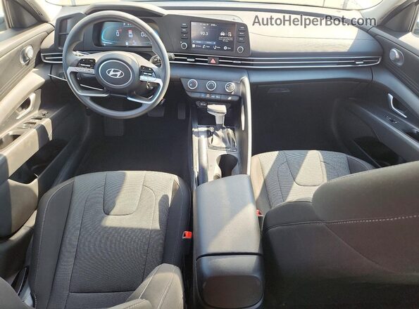 KMHLL4DG0SU036104 2025 HYUNDAI ELANTRA Белый Вид панели приборов