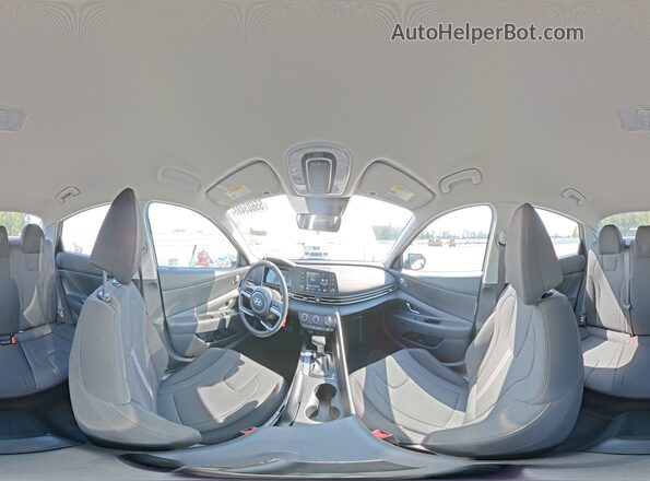 KMHLL4DG0SU036104 2025 HYUNDAI ELANTRA Белый Панорамный вид салона 360°