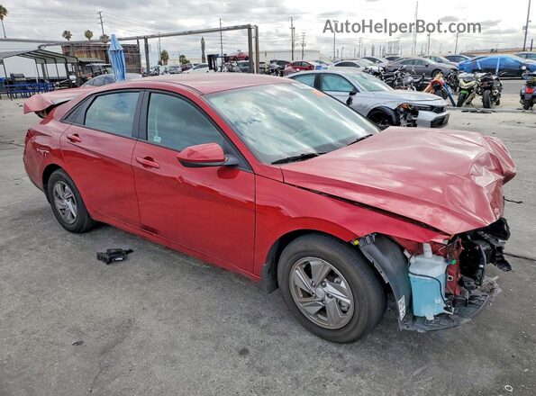 KMHLL4DG0SU051752 2025 HYUNDAI ELANTRA Red Передня права чверть