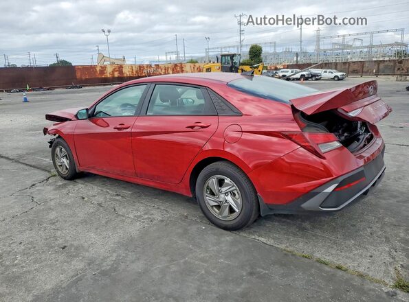 KMHLL4DG0SU051752 2025 HYUNDAI ELANTRA Red Задня ліва чверть