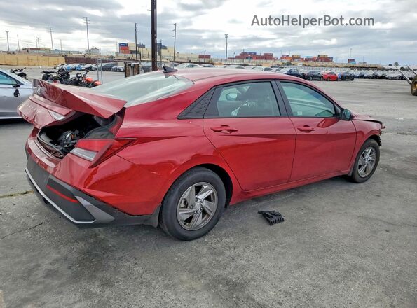 KMHLL4DG0SU051752 2025 HYUNDAI ELANTRA Red Задня права чверть