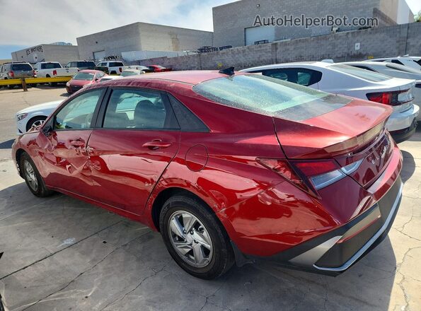 KMHLL4DG0SU082807 2025 HYUNDAI ELANTRA Red Задня ліва чверть