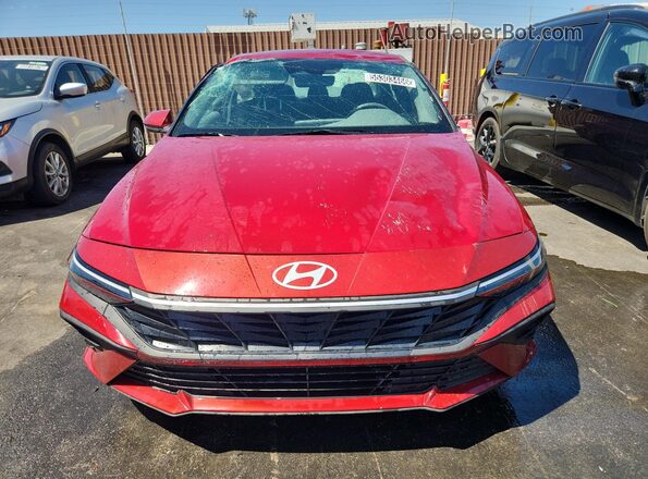 KMHLL4DG0SU082807 2025 HYUNDAI ELANTRA Red 