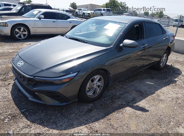 KMHLL4DG0SU089014 2025 HYUNDAI ELANTRA Gray Առջևի ձախ երեք քառորդ տեսարան