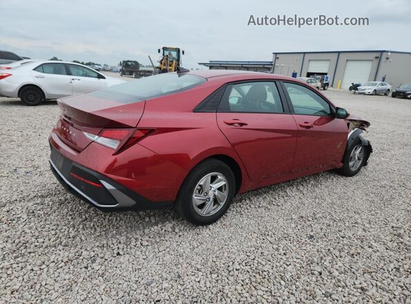 KMHLL4DG0SU863410 2025 HYUNDAI ELANTRA Red Trasero derecho