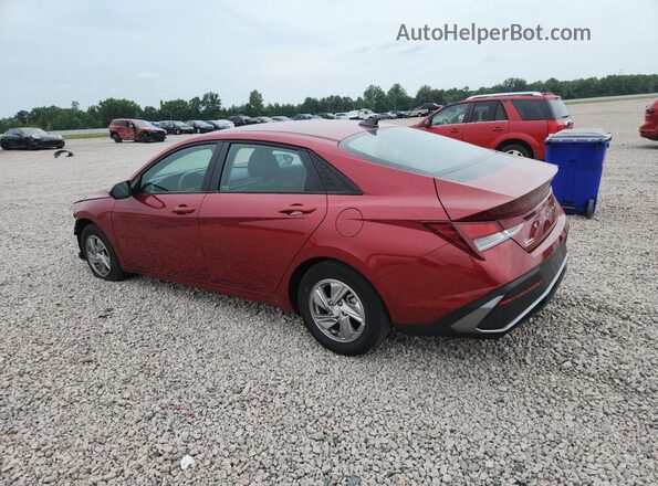 KMHLL4DG0SU863410 2025 HYUNDAI ELANTRA Red Trasero izquierdo