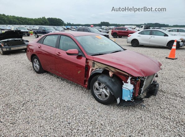 KMHLL4DG0SU863410 2025 HYUNDAI ELANTRA Red Delantero derecho