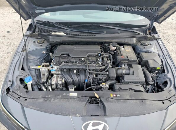 KMHLL4DG0SU936730 2025 HYUNDAI ELANTRA Gray Vista interior trasera