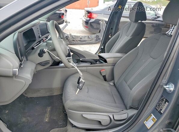 KMHLL4DG0SU936730 2025 HYUNDAI ELANTRA Gray Vista interior delantera