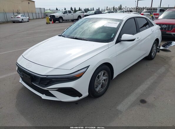 KMHLL4DG0TU131697 2026 HYUNDAI ELANTRA White Առջևի ձախ երեք քառորդ տեսարան