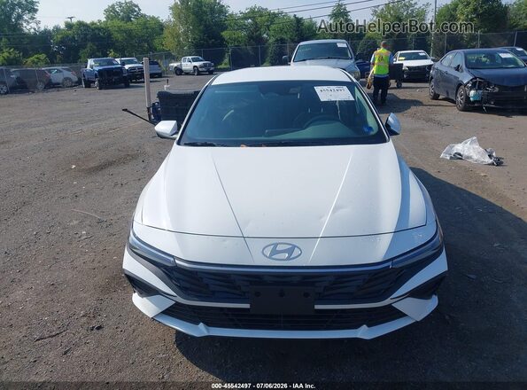 KMHLL4DG0TU222596 2026 HYUNDAI ELANTRA White ხელსაწყოთა პანელის ხედი
