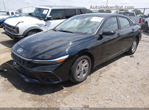 KMHLL4DG1RU827705 2024 HYUNDAI ELANTRA Black Vista tres cuartos delantera izquierda