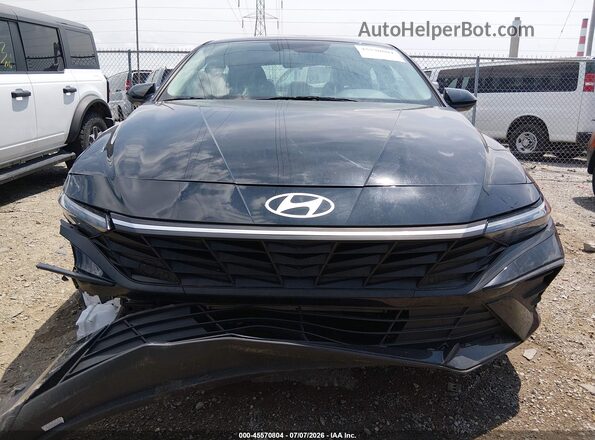 KMHLL4DG1RU827705 2024 HYUNDAI ELANTRA Black Vista del cuadro de instrumentos