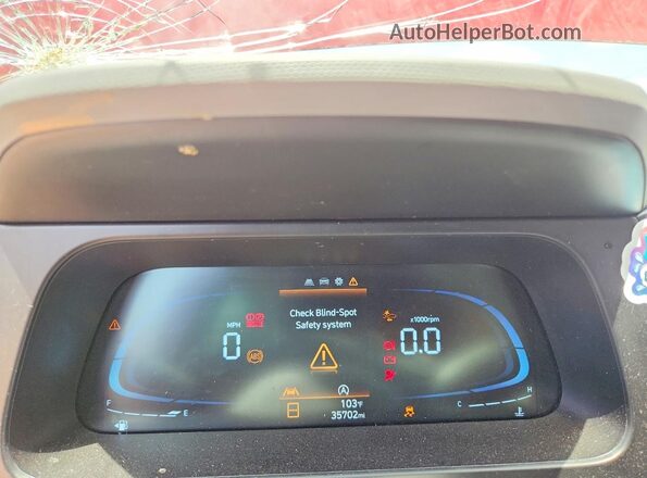 KMHLL4DG1RU828241 2024 HYUNDAI ELANTRA Red Вид щитка приладів