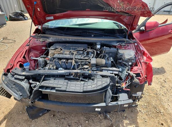 KMHLL4DG1RU828241 2024 HYUNDAI ELANTRA Red Вид задньої частини салону