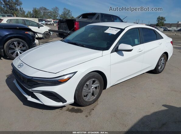 KMHLL4DG1SU009493 2025 HYUNDAI ELANTRA White Передня ліва чверть