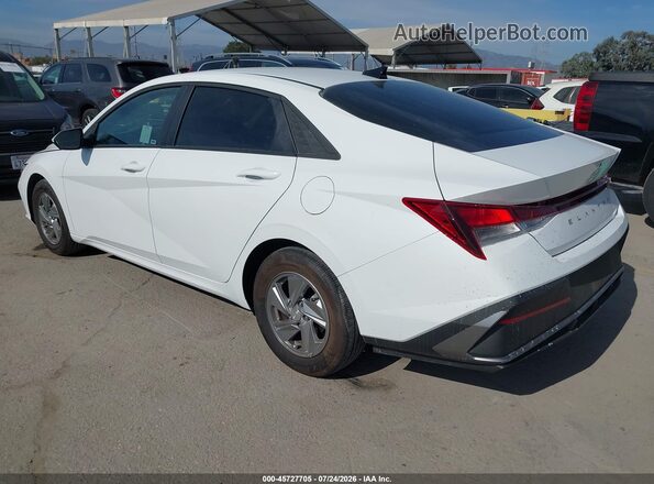 KMHLL4DG1SU009493 2025 HYUNDAI ELANTRA White Задня ліва чверть