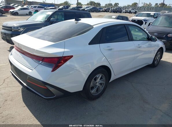 KMHLL4DG1SU009493 2025 HYUNDAI ELANTRA White Задня права чверть