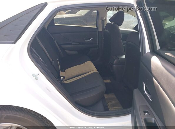 KMHLL4DG1SU009493 2025 HYUNDAI ELANTRA White Вид наклейки з VIN-кодом