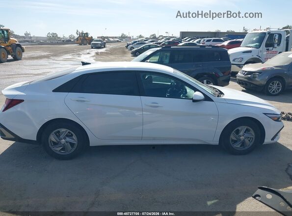 KMHLL4DG1SU009493 2025 HYUNDAI ELANTRA White Вид задньої частини салону