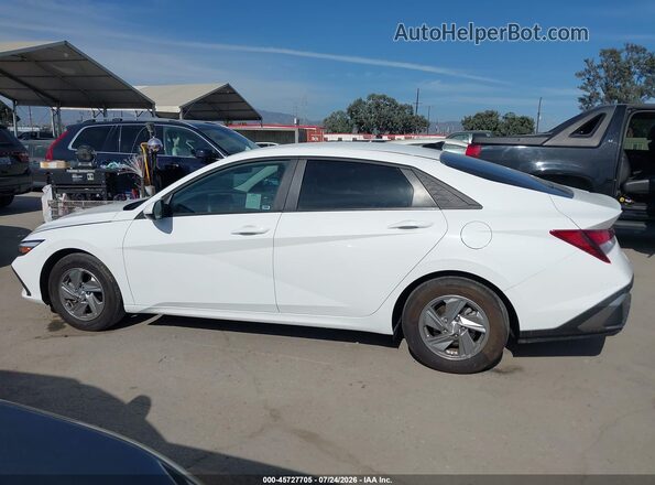 KMHLL4DG1SU009493 2025 HYUNDAI ELANTRA White Панорамний вид салону 360°