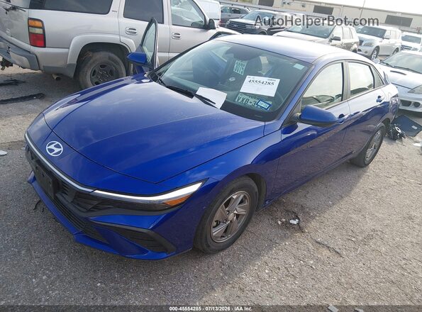 KMHLL4DG1SU853727 2025 HYUNDAI ELANTRA Синий Передняя левая четверть