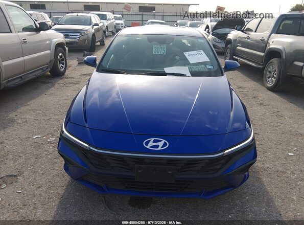 KMHLL4DG1SU853727 2025 HYUNDAI ELANTRA Синий Вид задней части салона