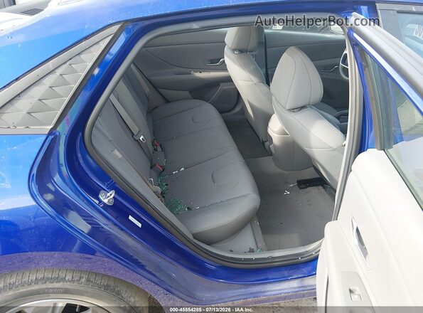 KMHLL4DG1SU853727 2025 HYUNDAI ELANTRA Синий Вид наклейки с VIN-кодом