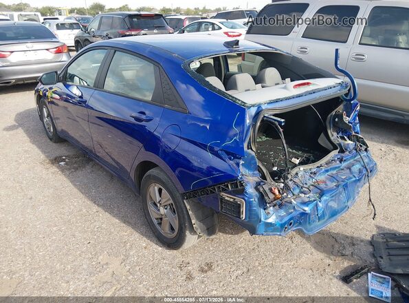 KMHLL4DG1SU853727 2025 HYUNDAI ELANTRA Синий Задняя левая четверть