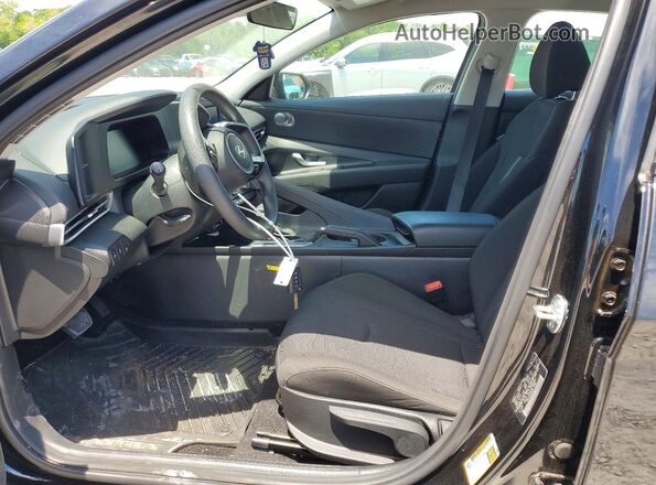 KMHLL4DG1SU892947 2025 HYUNDAI ELANTRA Черный Вид салона спереди