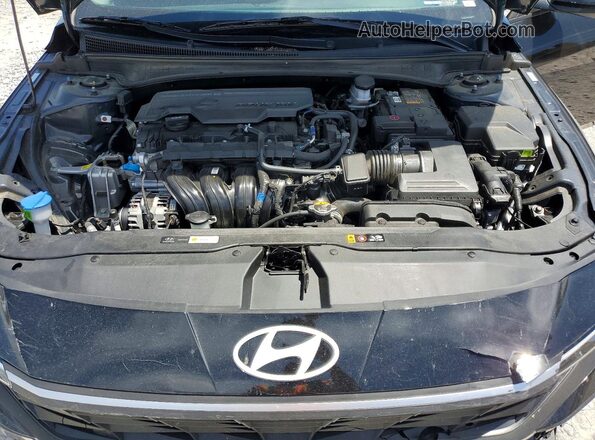 KMHLL4DG1SU892947 2025 HYUNDAI ELANTRA Черный Вид задней части салона