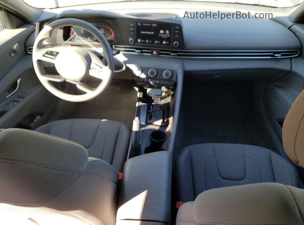 KMHLL4DG1SU971356 2025 HYUNDAI ELANTRA Gray წინა პანელის ხედი