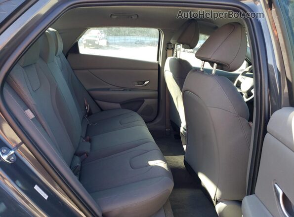 KMHLL4DG1SU971356 2025 HYUNDAI ELANTRA Gray უკანა სავარძლების ხედი