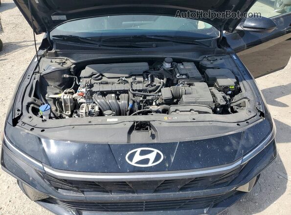 KMHLL4DG2RU743294 2024 HYUNDAI ELANTRA Black Vista interior trasera