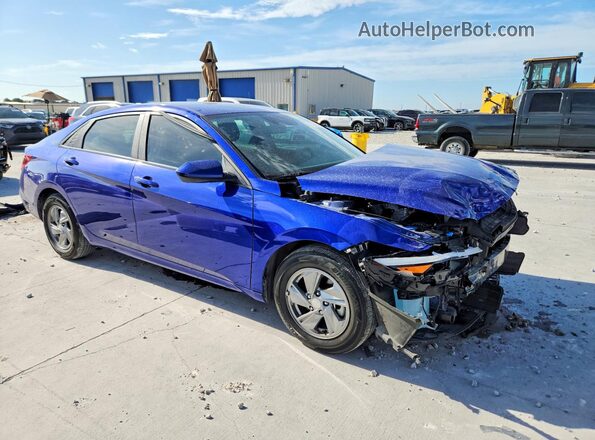 KMHLL4DG2RU744543 2024 HYUNDAI ELANTRA Синий Передняя правая четверть