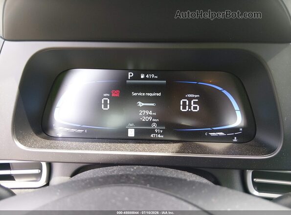KMHLL4DG2SU885909 2025 HYUNDAI ELANTRA Gray Հետևի նստատեղերի տեսք