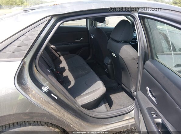 KMHLL4DG2SU885909 2025 HYUNDAI ELANTRA Gray VIN կոդի պիտակի տեսք