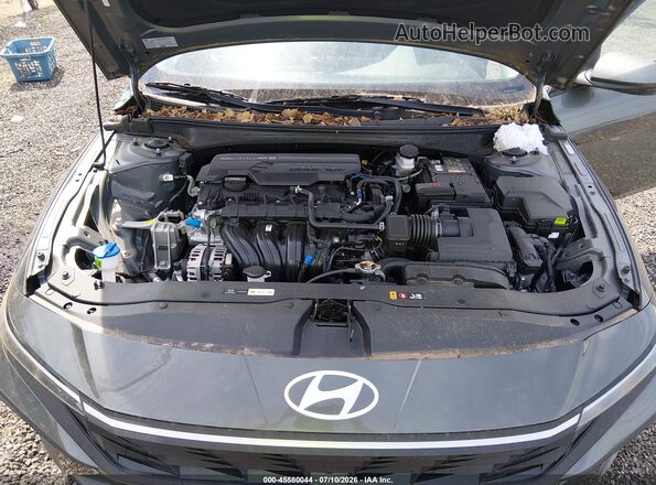 KMHLL4DG2SU885909 2025 HYUNDAI ELANTRA Gray Հետևի տեսք