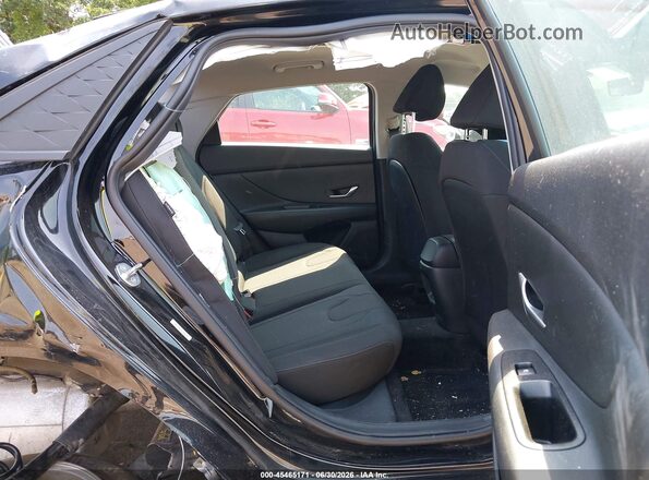 KMHLL4DG2SU913594 2025 HYUNDAI ELANTRA Black VIN կոդի պիտակի տեսք