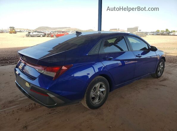 KMHLL4DG2SU987663 2025 HYUNDAI ELANTRA Blue Հետևի աջ