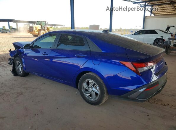 KMHLL4DG2SU987663 2025 HYUNDAI ELANTRA Blue Հետևի ձախ
