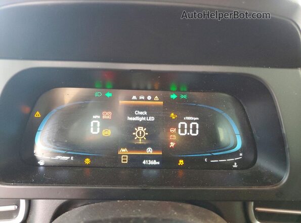 KMHLL4DG2SU987663 2025 HYUNDAI ELANTRA Blue Սարքավորումների վահանակի տեսք