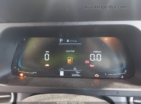 KMHLL4DG2SU990644 2025 HYUNDAI ELANTRA Red Widok tylnych siedzeń